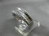 ESTATE WIDE 1.82CT ROUND & BAGUETTE DIAMOND 18KT WHITE GOLD CLASSIC WEDDING RING
