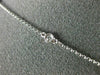 ESTATE .70CT WHITE & PINK DIAMOND 18KT WHITE & ROSE GOLD 3D THREE STONE PENDANT