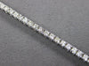 ESTATE 2.23CT DIAMOND 14KT WHITE GOLD 3D 2MM CLASSIC TENNIS BRACELET