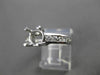 ESTATE .55CT DIAMOND 14KT WHITE GOLD LUCIDA SEMI MOUNT ENGAGEMENT RING #18223
