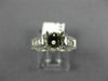 ANTIQUE .40CT DIAMOND 18KT WHITE GOLD 3D ROUND SEMI MOUNT ENGAGEMENT RING #22417