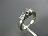 ESTATE .40CT DIAMOND 14KT W PAST PRESENT FUTURE SEMI MOUNT ENGAGEMENT RING #432