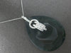 MASSIVE 200.35CT DIAMOND & AAA SMOKY TOPAZ 14K WHITE GOLD FLOATING PENDANT 27775