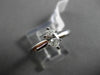 ESTATE .42CT DIAMOND 14KT WHITE GOLD CLASSIC SOLITAIRE MARQUISE ENGAGEMENT RING