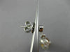 ESTATE LARGE 12.02CT DIAMOND CITRINE 14KT WHITE GOLD OVAL HALO FILIGREE EARRINGS