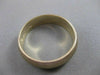 ESTATE 14K YELLOW GOLD MATTE FINISH MENS WEDDING BAND RING 6MM WIDE 12.25 #21060