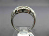 ANTIQUE WIDE .90CT OLD MINE DIAMOND PLATINUM MARQUISE SHAPE FILIGREE RING #21593