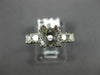 ANTIQUE .55CT DIAMOND PLATINUM 3D ROUND FISHTAIL SEMI MOUNT ENGAGEMENT #21989