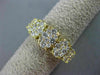 ESTATE WIDE 1.04CT DIAMOND 18KT YELLOW GOLD GRADUATING WEDDING ANNIVERSARY RING