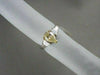 ESTATE 1.74CT WHITE & FANCY YELLOW DIAMOND 18KT GOLD PEAR SHAPE ENGAGEMENT RING