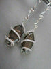 ESTATE WIDE MARQUISE 12.4CT AAA SMOKEY TOPAZ & DIAMOND 18KT W GOLD DROP EARRINGS