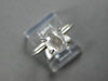 1.62CT SALT & PEPPER DIAMOND 18KT WHITE GOLD 3D OVAL SOLITAIRE ENGAGEMENT RING