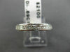 ESTATE .69CT PRINCESS DIAMOND 14KT WHITE GOLD 3D CHANNEL ANNIVERSARY RING #15831