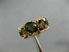 WIDE 3.93CT WHITE CHOCOLATE FANCY DIAMOND & AAA SMOKEY TOPAZ 14KT ROSE GOLD RING