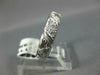 ANTIQUE .35CT DIAMOND 14K WHITE GOLD 3D FILIGREE ETERNITY ANNIVERSARY RING #1190