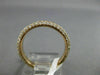 ESTATE .91CT DIAMOND 18KT ROSE GOLD 3D CLASSIC ETERNITY WEDDING ANNIVERSARY RING