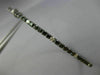 ESTATE 1.26CT WHITE & BLACK DIAMOND 14K BLACK GOLD SEMI ETERNITY BANGLE BRACELET
