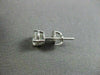 ESTATE 1.05CT ROUND DIAMOND 14KT WHITE GOLD SCREW BACK STUD EARRINGS H VS #22340