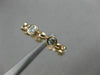 ESTATE .64CT DIAMOND 14K ROSE GOLD 3D ETOILE ETERNITY WEDDING ANNIVERSARY RING