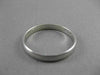 ESTATE 14KT WHITE GOLD MILGRAIN CLASSIC WEDDING ANNIVERSARY BAND RING 3mm #23246