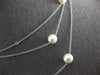 EXTRA LONG .25CT DIAMOND & AAA SOUTH SEA PEARL 14KT ROSE GOLD FUN LOVE NECKLACE