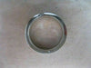 ESTATE WIDE SQUARE DIAMOND 14K WHITE GOLD MENS WEDDING RING 7MM SIZE 9.75 #17166