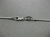 ESTATE LARGE 1.10CT DIAMOND 14KT WHITE GOLD 3D OPEN HEART INFINITY LOVE PENDANT