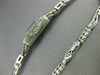 ANTIQUE LONGINES 3.44CT DIAMOND & SAPPHIRE PLATINUM & 14K WHITE GOLD WATCH 25285