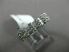 ESTATE 1.13CT ROUND & BAGUETTE DIAMOND 18KT WHITE GOLD WEDDING ANNIVERSARY RING