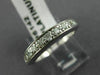 ANTIQUE .50CT OLD MINE DIAMOND PLATINUM CLASSIC WEDDING ANNIVERSARY RING #6142