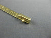 ANTIQUE WIDE 1.10CT DIAMOND & SAPPHIRE 14KT YELLOW GOLD FLORAL BRACELET #16127