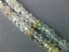 ESTATE 101.54CT DIAMOND & AAA AQUAMARINE 18K YELLOW GOLD BY THE YARD NECKLACE