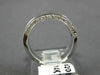 ESTATE .74CT DIAMOND 14K WHITE GOLD 3D FILIGREE WEDDING ANNIVERSARY RING #20013