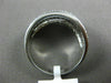 ESTATE WIDE .50CT DIAMOND 14KT WHITE GOLD SEMI ETERNITY WEDDING ANNIVERSARY RING