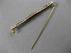 ANTIQUE .30CT AAA AMETHYST 14K 2 TONE GOLD HANDCRAFTED FILIGREE PIN BROOCH 26093