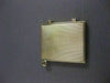ANTIQUE LARGE PICTURE LOCKET 18KT YELLOW GOLD PENDANT 29MM x 26MM #20616