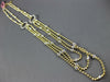 ESTATE .44CT DIAMOND 14KT TWO TONE GOLD 3D MULTI STRAND CIRCULAR FUN NECKLACE