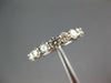 2.79CT DIAMOND 14KT WHITE GOLD 3D ROUND SHARED PRONG ETERNITY ANNIVERSARY RING