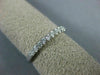 ESTATE .20CT DIAMOND 14K WHITE GOLD 3D ROUND NINE STONE WEDDING ANNIVERSARY RING