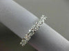 ESTATE 2.62CT DIAMOND 14KT WHITE GOLD CLASSIC SHARED PRONG ETERNITY WEDDING RING