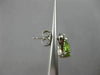 ESTATE 14KT WHITE GOLD HANGING EARRINGS. 3D SQUARE INFINITY DESIGN