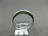 ESTATE .25CT DIAMOND 14K WHITE GOLD 3D CLASSIC 9 STONE MILGRAIN ANNIVERSARY RING