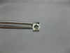 ESTATE .30CT DIAMOND 14KT WHITE GOLD 3D TENSION SOLITAIRE STUD EARRINGS #16287