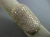 ESTATE MASSIVE 6.62CT DIAMOND 18KT ROSE GOLD 3D OVAL MULTI ROW PAVE FUN RING