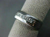 ESTATE WIDE .70CT DIAMOND 14K W GOLD PRINCESS CUT ANNIVERSARY WEDDING RING #1298