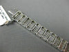 ESTATE WIDE & LONG 4.36CT DIAMOND 18KT WHITE GOLD 3D MULTI ROW UNISEX BRACELET