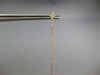 ESTATE LONG .14CT DIAMOND 14K YELLOW GOLD GEOMETRICAL CHAIN BAR HANGING EARRINGS