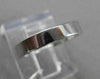 ESTATE 14KT WHITE GOLD PLAIN CLASSIC WEDDING ANNIVERSARY BAND RING 3mm #23231