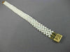 ESTATE WIDE & LONG AAA SOUTH SEA PEARL 14K YELLOW GOLD MULTI ROW BRACELET #26195
