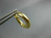 ESTATE SMALL 14KT YELLOW GOLD 3D CLASSIC HOOP EARRINGS #25146